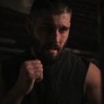Casey Deidrick Instagram - Getting ready for my fight with Jake Paul.. Down and Out - by @justinwu Dp @sandteaeggo SFX Make-up @angelaleemakeup Location @hardknocksboxingclub Toronto, Ontario