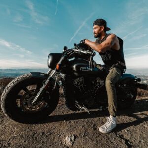 Casey Deidrick Instagram - For everything else, there’s Mastercard @indianmotorcycle 📸: @tuckerdoss
