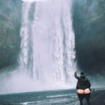 Casey Deidrick Instagram – Be honest.. 1 or 2? Skógafoss