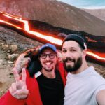 Casey Deidrick Instagram – We’re Erupt to no good but I Lava you Iceland. Ok I’m done with the puns but sometimes good Volcano puns just Flow 🌋🤷🏻‍♂️ Grindavík