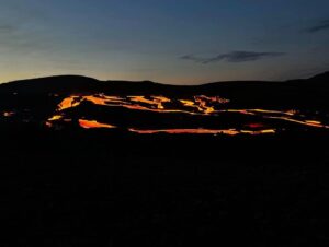 Casey Deidrick Instagram - We’re Erupt to no good but I Lava you Iceland. Ok I’m done with the puns but sometimes good Volcano puns just Flow 🌋🤷🏻‍♂️