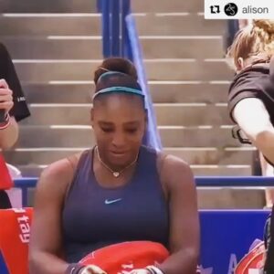 Casey Patterson Instagram - So much strength in this softness. ❤️ 🙏🏻@serenawilliams