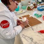 Casey Patterson Instagram – Sweet Holiday Highlight & sincerest thank you to @foodnetwork #gingerbread-goddess @chefgreeley for sharing a little of her magic with us! 👩🏻‍🍳⭐️