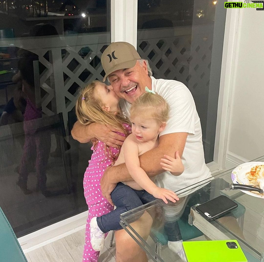 Cassandra Scerbo Instagram - My hero ❤️ I struggle every year on this day writing this post because there are truly no words that could ever amount to how much my father means to me. Dad, you are my best friend and the voice that constantly plays in my head as I navigate this life. Thank you for all of the life lessons, morals that have been instilled, pep-talks and ALL THE DAMN FUN! 🥳 You are such a gift to all who are blessed to know you and I am so grateful to be your daughter. To my favorite dance partner, fellow foodie, best grandpa to my nieces (and my pup!!), and the jolliest man with the greatest smile on Earth, HAPPY FATHER’S DAY!!! Ti amo papà! @papascerbs 🫶🏼 Per sempre, la tua bambina And a Very Happy Father’s Day to all of the fathers and father figures out there.. here on Earth and above🙏🏼