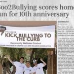 Cassandra Scerbo Instagram - Throwing it back to our first annual “Kick Bullying To The Curb” wellness festival & celebrity kickball event! Big thank you to Palm Springs mayor, @wewinwithgrace, who granted us a proclamation declaring September 30th “Boo2Bullying Day” in the city of Palm Springs. We couldn’t thank you enough for your support and recognition. Also on-hand with a rainbow proclamation were Julie Warren and David Gray, co-founders of the LGBTQ+ History and Archives of the Desert. Thank you for coming out to support @boo2bullying. Thank you to @palmspringspd Police Chief, Andy Mills, for being our “first kick “ as well as Palm Springs Fire Captain, Nathan Gunkel and all of the @palmspringsfire firefighters who came out to play with us! To the talent who came out and played, we are so grateful for all of your continuous support and for showing up for our cause, it truly means the world. To all of our generous sponsors, wonderful speakers, national anthem singer, Sophia Lanza, our community partners, our amazing event committee and all of the incredible volunteers from @gayforgood, we are so grateful for your support and presence. Lastly, thank you to the @desertsun for the wonderful feature! See you all next year! #KBTTC #Boo2Bullying
