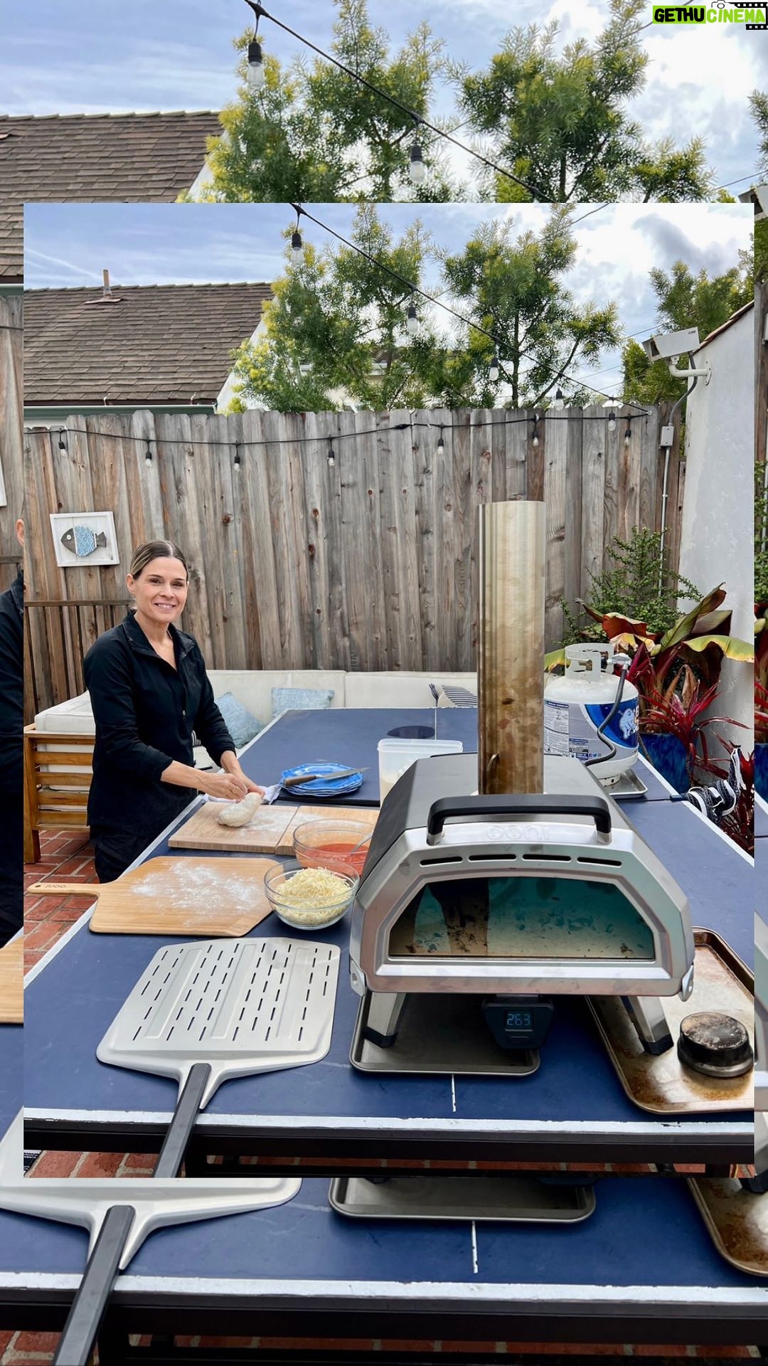 Cat Cora Instagram - Mamma mia 🍕we’re making pizzas tonight with the @oonihq pizza oven! When was the last time you made pizza at home? @oonihq @ooni.it #pizzanight #homemadepizza #pizzalover #IC3 #cheflife #femalechef #oonipizzaoven