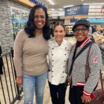 Cat Cora Instagram - It’s always so special to me when I get a chance to meet and speak with all of you! Cheers to a year full of love and #AlcoholFreeFebruary with @handonheartwine ❤️🍷 #handonheartwine #nonalcoholicwine #handonheart #fullofheart #notalcohol #californiaWines #nonalcoholicwine #nonalcoholic #alcoholremoved #chef #femalechef #cheflife #IC3 @pavilions #pavilionslagunaniguel