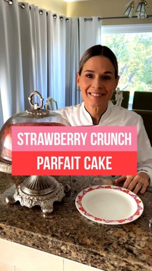 Cat Cora Instagram - 🍓Still need something to wow your Valentine with? The Strawberry Crunch Parfait Cake from @carouselcakes is sure to impress! Find it and the rest of my @Goldbelly favorites at goldbelly.pxf.io/cat-cora. You can also order my boys’ favorite Heart-Shaped Rainbow cookies at the link in my bio! ❤️

#valentinesday #valentinesdaygifts #foodlove #goldbellydesserts #fooddelivery