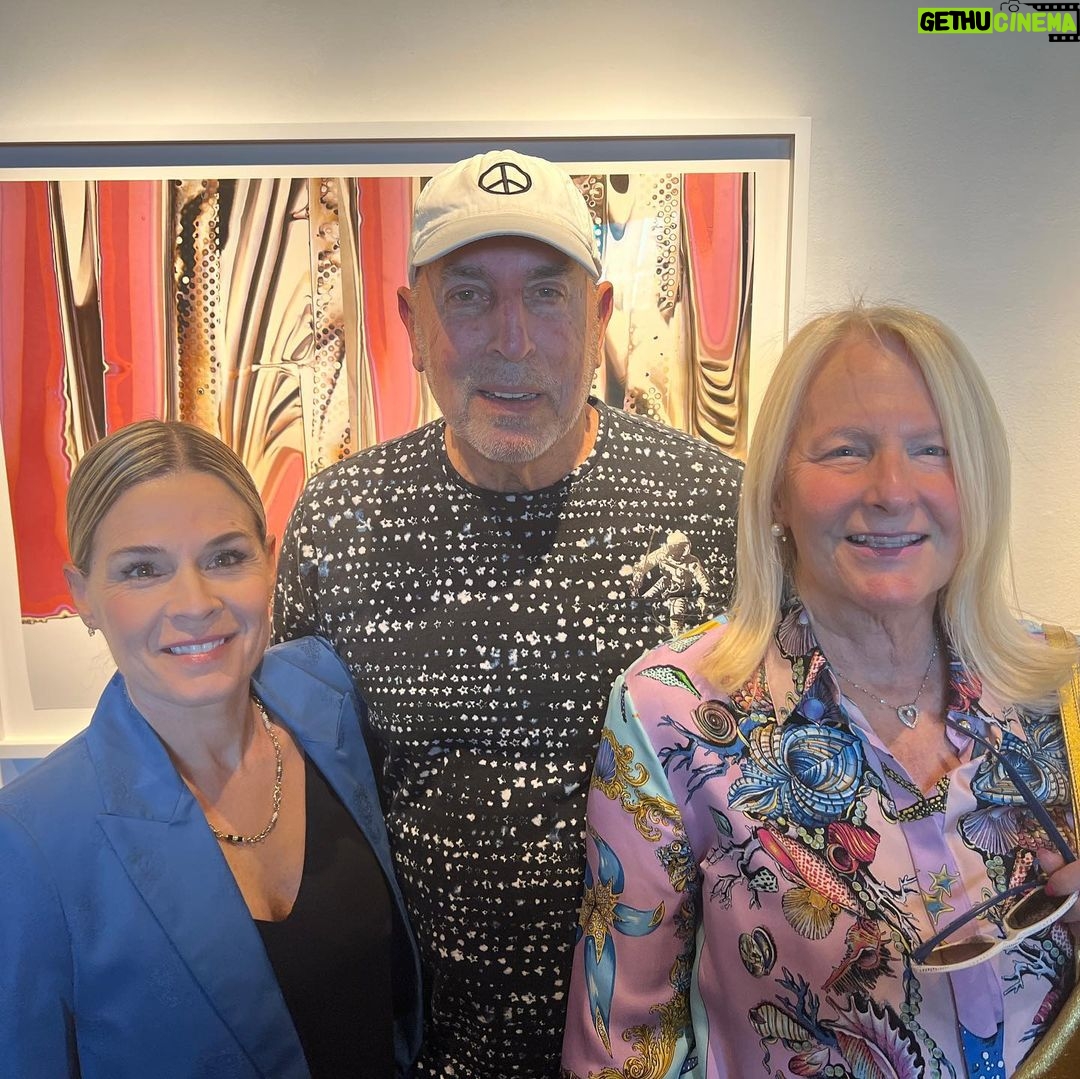 Cat Cora Instagram - The amazing work of my good friend Alex Hedison’s latest show, “A Brief Infinity” left me feeling truly inspired! If you’re in LA, this exhibit at Von Lintel Gallery is a must see! @alexandrahedison @vonlintelgallery #ABriefInfinity #alexhedison #fineart