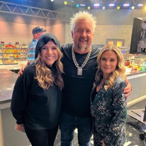 Cat Cora Instagram - That’s a wrap on TOC4 y’all, here are a few of my favorite BTS shots from this season. Congrats to our Champ, Chef Mei Lin 🏆 #bts #tournamentofchampions @foodnetwork