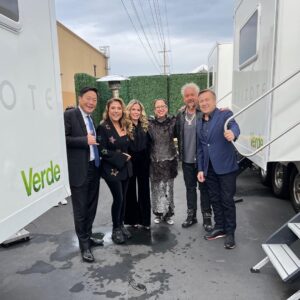 Cat Cora Instagram - That’s a wrap on TOC4 y’all, here are a few of my favorite BTS shots from this season. Congrats to our Champ, Chef Mei Lin 🏆 #bts #tournamentofchampions @foodnetwork