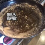 Cat Cora Instagram - Now THIS is perfectly browned butter, and let me tell you it smells delicious 😍 The perfect addition to your Thanksgiving recipes! #IC3 #cheflife #femalechef #brownedbutter #protip