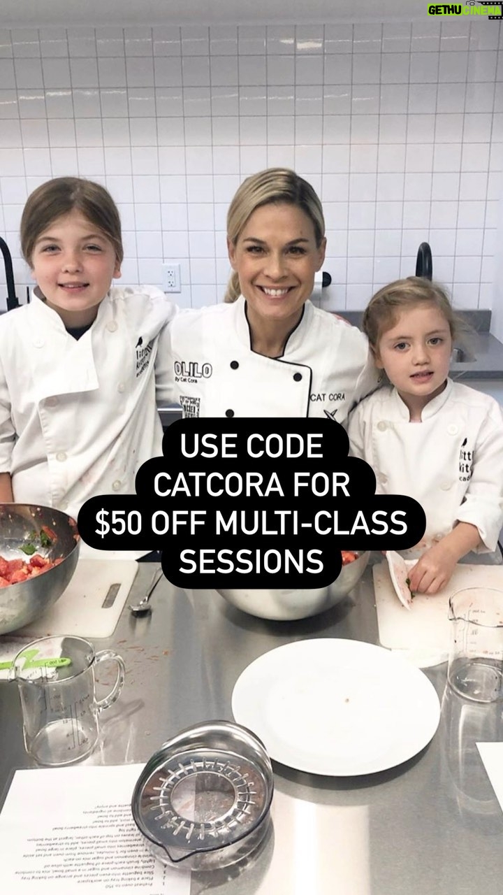 Cat Cora Instagram - This week on America’s Got Talent, I was honored to join the stage as a special guest! 🍽️❤️ Thanks @simoncowell @howiemandell, heidiklum and @sofiavergara While you’ve often heard me talk about my partnership with Little Kitchen Academy which is inspiring the next generation of chefs 👩🍳👨🍳, last night Hurricane the talented dog, and the amazing contestants, reminded us that the power of passion and talent transcends all barriers, including species! 🐾 To further inspire the human chefs of tomorrow, Little Kitchen Academy has provided me with a gift code you can use for $50 off multi-class sessions. Just use CATCORA during enrollment. #AGT #LittleKitchenAcademy @little_kitchen_academy