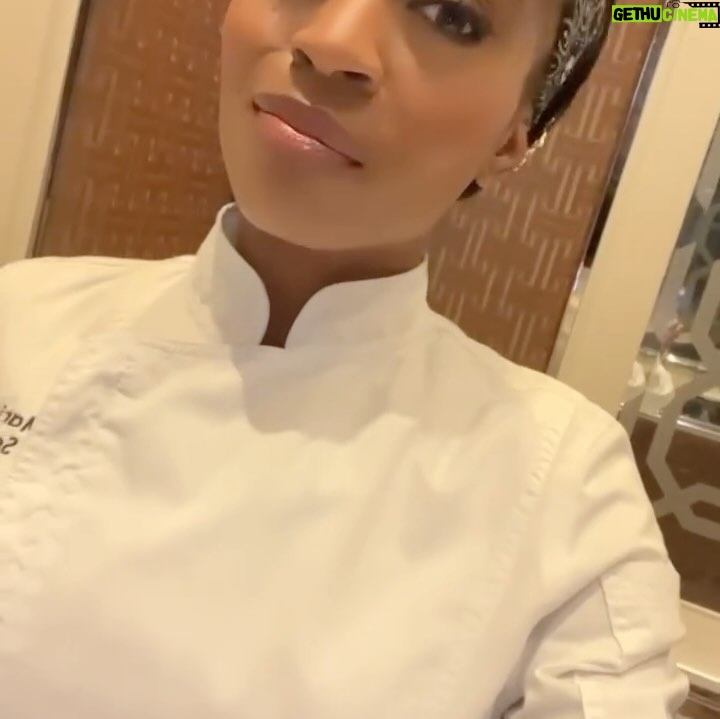Cat Cora Instagram - Happy Friday y’all! I had to take this moment to share how proud I am of a remarkable Chef, @i_am_mariah. We met through the incredible gift of food and she never ceases to amaze me with her level of talent, perseverance, respect, hunger to learn, and aspiration for greatness. She is one of the great ones. Repost from @i_am_mariah “Behind the scenes…. I am extremely blessed and fortunate to have such an incredible mentor in this chef life. Iron Chef @catcora is not only incredibly skilled in the kitchen and extremely talented but she is such a kind, humble, and patient human being. I can’t even began to tell y’all how much she has taught me and I am still learning…..from choosing the right plates, courses, sauces, garnishes, building a menu…. My menu writing skills are all because of this woman. Details matter, upholding standards, and pushing for excellence is the foundation. Cat encouraged me one day to curate countless amounts of menus. I sent them to her and she had me edit them…over and over and over and over again…and over…. And over… I learned wine pairings, aperitifs, etc … specialty requests, diets, It was a lot of work little did I know at the time that it was preparing me for my current position. A great chef once told me, “always be a student of the game, because you will never know it all” …. #cheflife #chef #mentor #menu #curated #lifestyle #foodiesofinstagram #foodies @nextlevelcheffox @foodclubfox #cooking #foodie #events #foodblogger #foodphotography #throwbackthursday #tbt #foodstagram #luxurylifestyle”