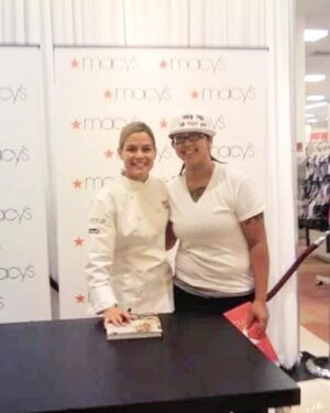Cat Cora Instagram - Life always comes full circle. So proud of you Chef! I’m honored to have played a part in your journey when we first met 10 years ago, and to see how far you’ve come. Your food was absolutely exquisite! I can’t wait to see who you will inspire along the way @malynasi 💪💪

#yeschef #payitforward  #womenempoweringwomen #femalechef #cheflife