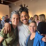 Cat Cora Instagram - The amazing work of my good friend Alex Hedison’s latest show, “A Brief Infinity” left me feeling truly inspired! If you’re in LA, this exhibit at Von Lintel Gallery is a must see! @alexandrahedison @vonlintelgallery #ABriefInfinity #alexhedison #fineart
