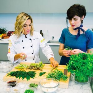 Cat Cora Instagram - Happy 4/20 🥦 I’ve never been shy on my stance on cannabis. Let today be a reminder for us of the natural pain relief benefits that cannabis contains. I wish it would have been medically available to my parents during their battles with cancer to ease their pain and give them longer periods of peace 💚 #420 #cannabis