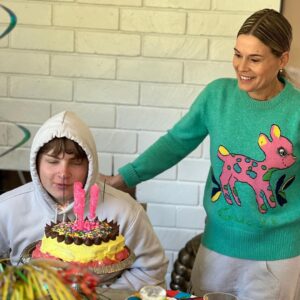 Cat Cora Instagram - So much to celebrate in our house today, it’s Caje’s 16th Birthday and Greek Easter!  Caje, you make us all so proud every day, your brilliance in school, dreams/goals and your skills in the kitchen continue to blow me away! Happy Birthday Caje 🥳 and Christos Anesti 🇬🇷