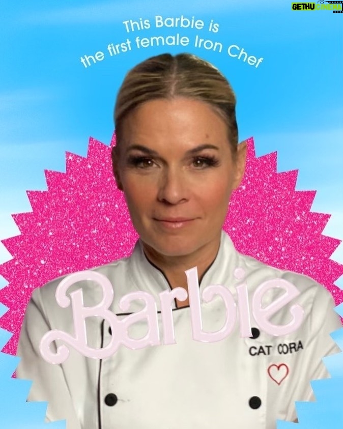 Cat Cora - 0.9K Likes - Hi Barbie 👩🍳 #BarbieTheMovie @barbie #IC3