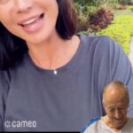 Catherine Bell Instagram - This man… this video… his reaction 🥰😭🥰 sweetest thing ever!! Find me on Cameo!! I absolutely love knowing how this makes people feel! (Richard talking to me through the blank iPad screen… 😭😭😭🥰 ❤️❤️❤️ www.cameo.com/catherinebell