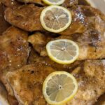 Catherine Bell Instagram - Easy & delicious Chicken Piccata recipe! Courtesy of @giadadelaurentiis 👌🏼 Took me about 15 mins to prep and 15 to cook! so good! (I didn’t have capers so I skipped it this time- but they are yummy!) Remember to get the thin cutlets Breasts or cut in half & then pound thin so it’s even throughout - otherwise you’ll get thin spots over cooked and thick spots not cooked enough! Ps this is the first time I ever made it! I’m all about quick and easy weekday food. That kids and adults both love ❤️ #recipes #weekdaymeals #chickenpiccata #healthyfood #momlife #busymom