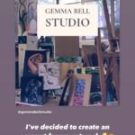 Catherine Bell Instagram - Check out my baby’s new art website!! And follow her @gemmabellstudio 🎨 beautiful work available for sale or commissions ❤️ #proudmama Www.gemmabellstudio.com