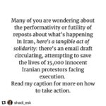 Catherine Bell Instagram - Please click on the link in my bio and sign this petition ASAP!!! 🙏🏼🙏🏼🙏🏼 #Repost @shadi_esk with @use.repost ・・・ Did you know the current president of Iran was one of four people involved in the 1988 mass executions that took place? In 5 months, this “death committee” oversaw the execution of thousands of political prisoners, after having systematically disappeared, detained and tortured them. Five months of death after death. No due process. A political purge. The numbers are said to be around 4000 to 30,000. Prisoners were hung in groups of six, from cranes in half-hour intervals, thrown into mass graves at unknown locations. In response to dissidence, the IR judiciary system often holds kangaroo courts, without lawyers, a jury, or any due process, and they accuse and sentence someone to death in less than 15 minutes. And now, like 1988, history is repeating itself. On November 6th, 227 members of the 290-seat Parliament of Iran called on the judiciary to issue executions for 15,000+ protestors who have recently been arrested. They have already begun handing out death sentences. There is a prepared email draft written by diaspora Iranian lawyers and activists (first posted by @alsoknownas.e) that is ready to be sent to the UN, the White House and new agencies worldwide. All you have to do is click the link and it all shows up ready for you to send. Many of you are wondering about the performativity of reposts (though they are crucial), please send this email as a tangible act of solidarity. It will make a difference and save the lives of 15,000 innocent people. This is the link: tinyurl.com/2p956jm2 I have also provided the link in my bio. This action is absolutely urgent. Time is of the essence.