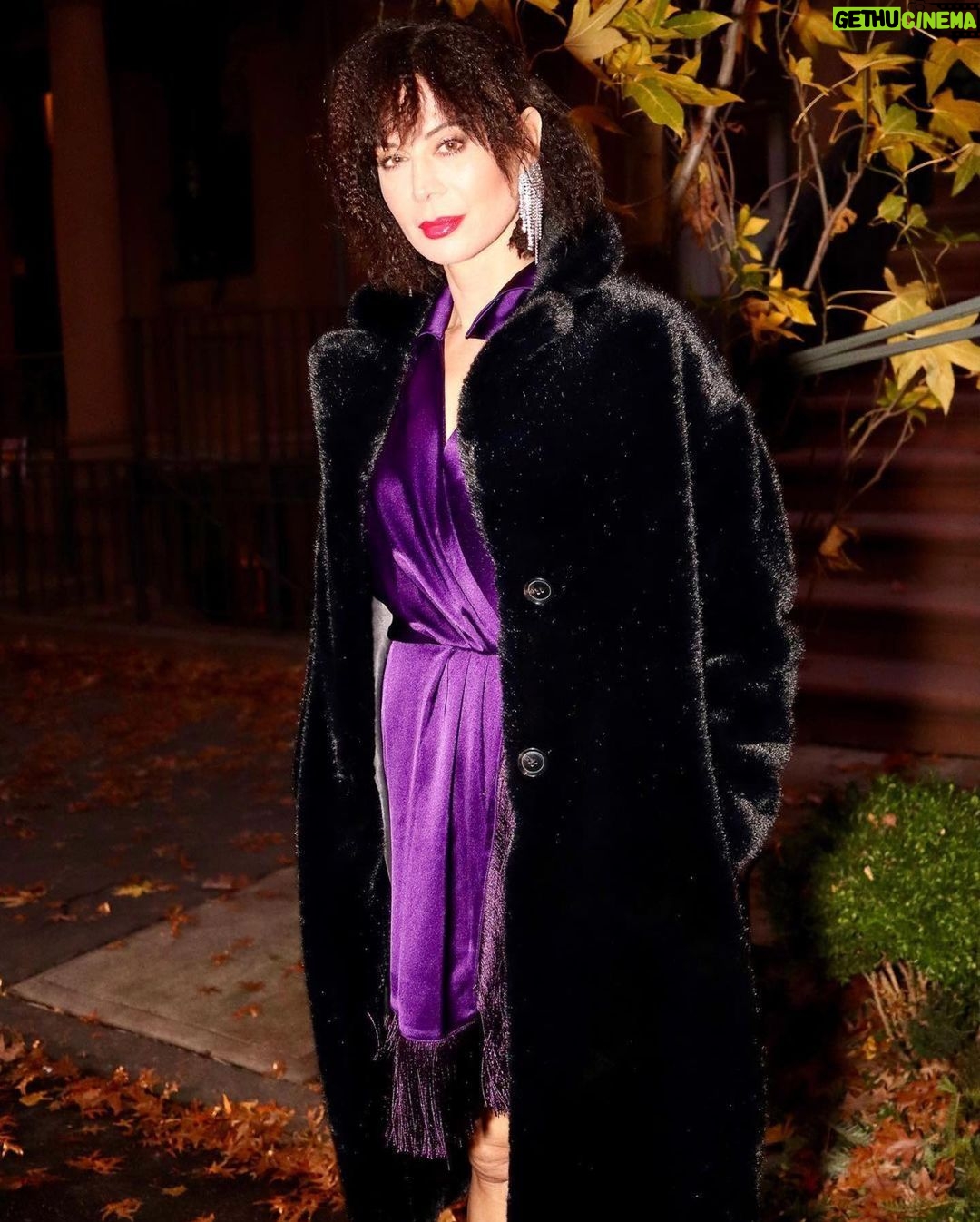 Catherine Bell Instagram - #Repost @the.baremag ・・・ Heading into 2023 with our beautiful friend and talented #muse @therealcatherinebell #newyearseve #bare #beauty 💜 #catherinebell 🖤 #linkinbio
