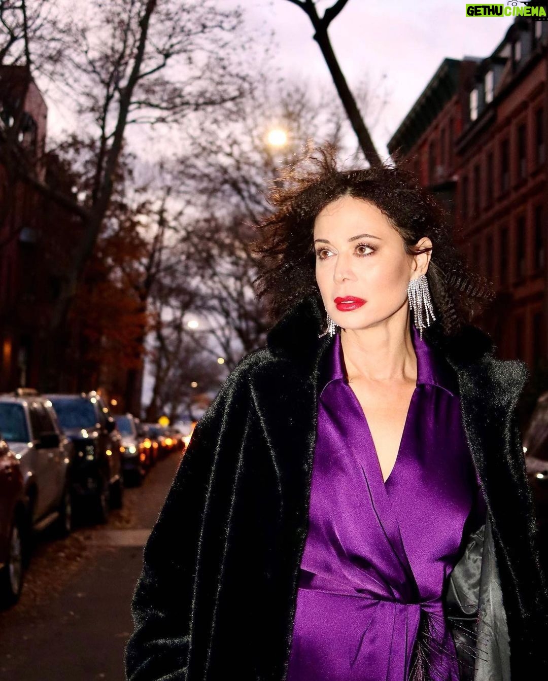 Catherine Bell Instagram - #Repost @the.baremag ・・・ Heading into 2023 with our beautiful friend and talented #muse @therealcatherinebell #newyearseve #bare #beauty 💜 #catherinebell 🖤 #linkinbio
