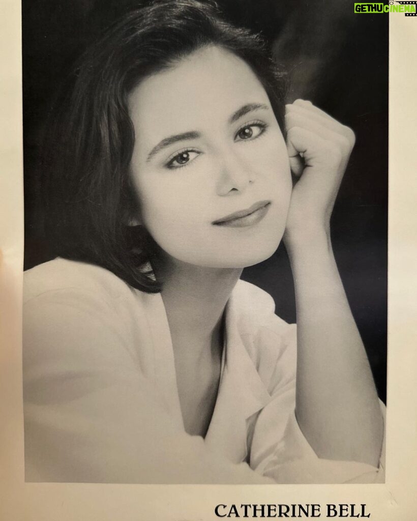 Catherine Bell Instagram - One of my early headshots/resumes!! ☺️ Thanks for finding this @ltlcosplay 👏🏼