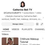 Catherine Bell Instagram - I wanted my own place to post all my fun tips and tricks - hair & makeup, skincare tutorials, my fav things… a 5 or 10 minute workout video! and whatever else we want!! ❤️ Subscribe to my new @youtube channel!! Just click the subscribe button and check back soon 😊 Link in bio! 🫶🏼