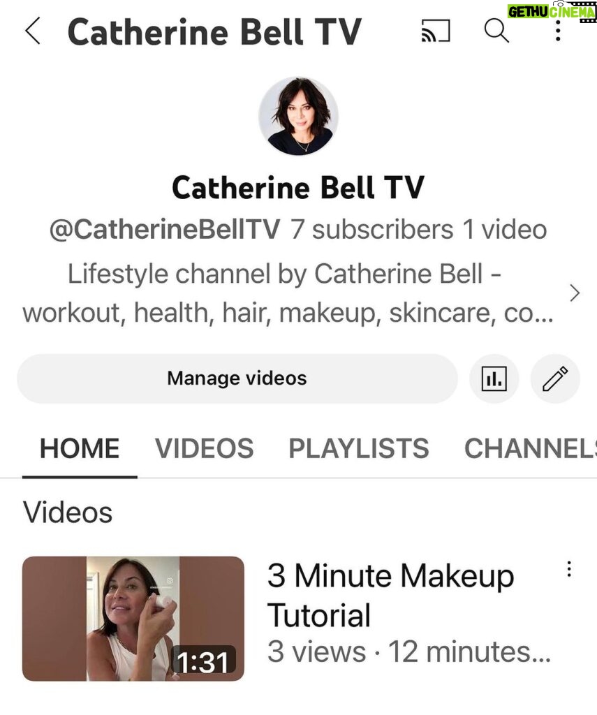 Catherine Bell Instagram - I wanted my own place to post all my fun tips and tricks - hair & makeup, skincare tutorials, my fav things… a 5 or 10 minute workout video! and whatever else we want!! ❤️ Subscribe to my new @youtube channel!! Just click the subscribe button and check back soon 😊 Link in bio! 🫶🏼
