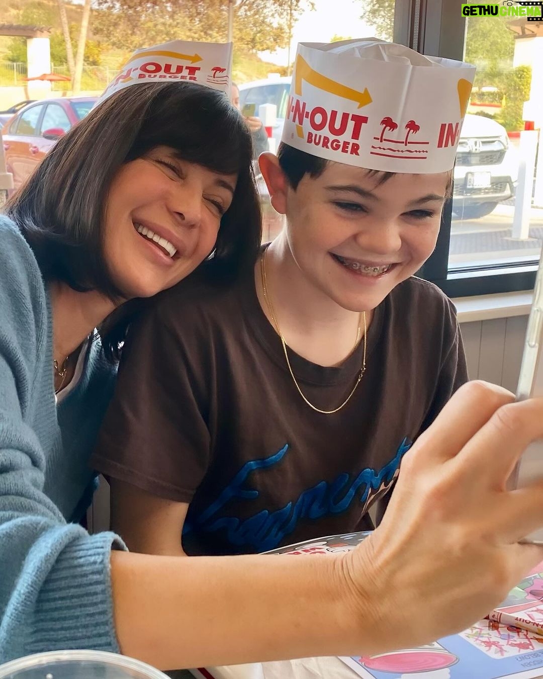 Catherine Bell Instagram - 3 days in LA = 2 visits to @innout 🙌🏼 perfection