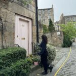 Catherine Bell Instagram - Circus Lane, Edinburgh 💐🌷🍃 Edinburgh Scotland