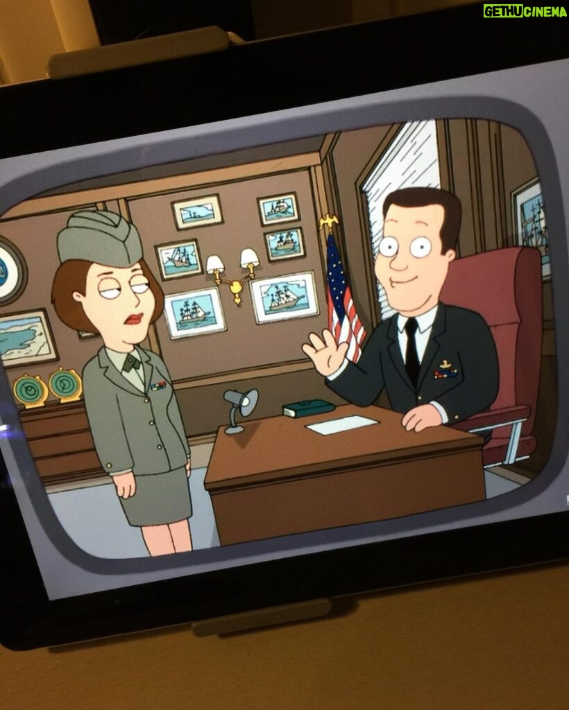 Catherine Bell Instagram - You know you’ve made it when…. Family Guy “Petergeist” episode! (2006) 🤩 #familyguy #jag