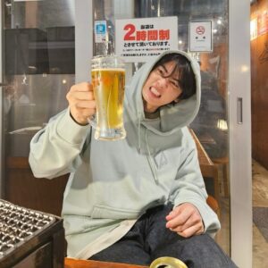 Cha Eun-woo Instagram - 🍻with 🐤