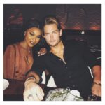 Chad James Buchanan Instagram - "Dinner for 15, please" with the lovely and talented @kingamiyahscott 👻 STK Steakhouse