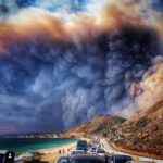 Chad James Buchanan Instagram - Malibu. Under fire. I love this city so much. It breaks my heart to see this. My home in Venice is now sitting under a cloud of smoke but I feel so grateful that I still have a home. If you’ve lost your home or been affected due to the fire - hit me up. Let me know how I can help. Stay safe. Much love City of Angels. Photo: @GrantDenham Malibu, California