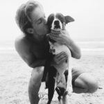 Chad James Buchanan Instagram - Luna, forcing me to take another picture with her 😑 Malibu, California