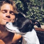 Chad James Buchanan Instagram - Luna, trying out her selfie stick.