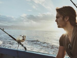 Chad James Buchanan Instagram - Here's a very candid photo of a fishing pole.
