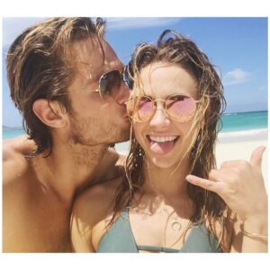 Chad James Buchanan Instagram - On a beach in Hawaiiiiiiiii 🏄