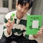 Chanyeol Instagram - 🐢🦖🍏🍈💚 @acquadiparma_official @design.by.samuelross @sr.asr.a #아쿠아디파르마 #AcquadiParma #SRA #ColoniaLimitedEdition #ColoniadesignedbySRA #AD