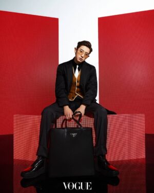 Chanyeol Instagram - PRADA X LOEY