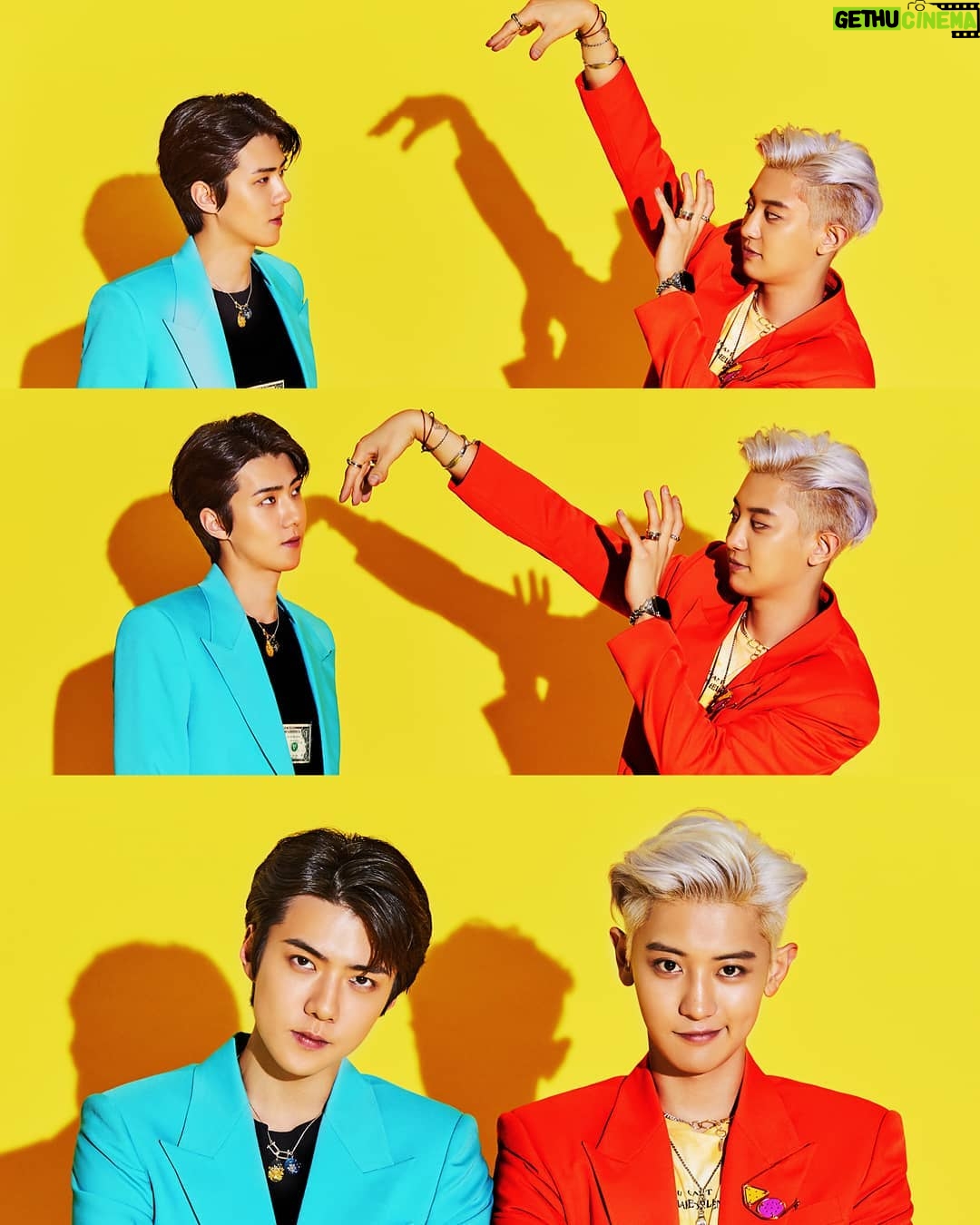 Chanyeol Instagram - What a Life Sehun&Chanyeol