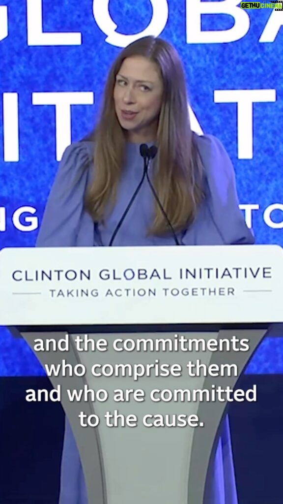 Charles S. Johnson IV Instagram - “CGI Action Networks are only as strong as the people and the commitments who comprise them. I am incredibly proud to be in this hard, necessary work with an extraordinary group of champions.” ⚡️ WATCH: Chelsea Clinton announces the CGI Reproductive Justice Health Action Network.