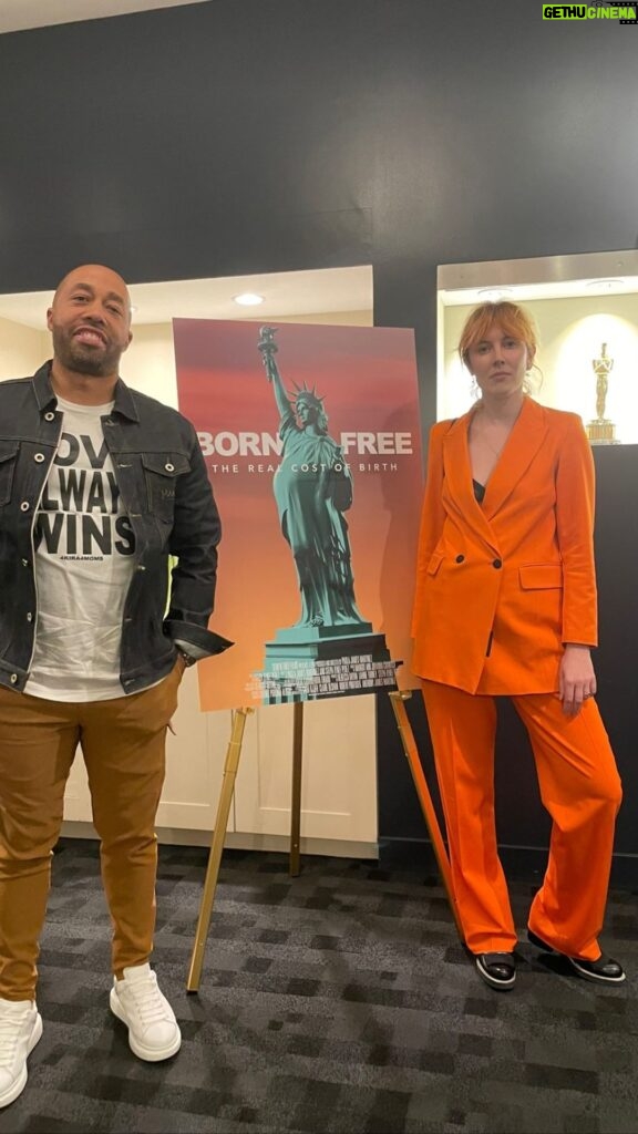 Charles S. Johnson IV Instagram - The @bornfreefilm screaming was EPIC!!!! Directed by our dear friend and board @paulasanexplore uncovers why America is failing mothers. Available now on all @appletv and @primevideo please watch learn and share #bornfreefilm #motherlover #lovealwayswins #cantstopwontstop #sheshouldbehere