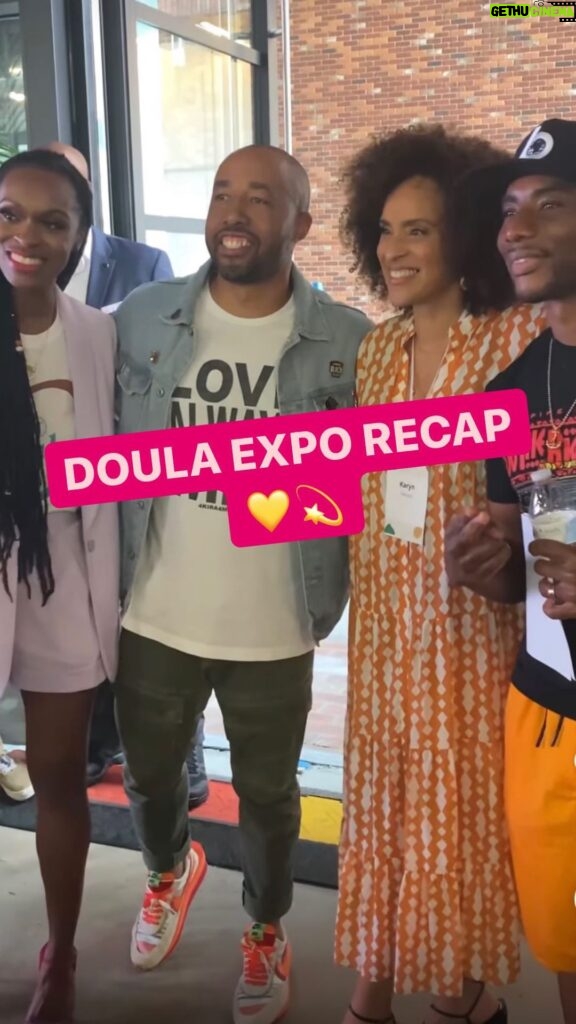 Charles S. Johnson IV Instagram - @doulaexpo recap. Because your timelines could use some positive vibes today. 🙏🏽💛🙌🏽💫 #DOULAEXPO #LOVEALWAYSWINS