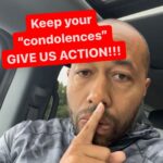 Charles S. Johnson IV Instagram - Keep your “condolences”. Give us ACTION! Give us results. “Faith Without Works Is Dead” James 2:14-26 #enoughisenough #endgunviolence #lovealwayswins #hypocrisy