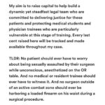 Charles S. Johnson IV Instagram - 🚨sexual assault and medical racism 🚨 Dr. Cargle was a @UCLA medical student when she reports being forced to watch her supervising surgeon at @harbor_ucla sexually assault his unconscious, anesthetized Black male patient. Dr. Cargle authored an “anonymous” report about the sexual assault/gun. But after reading the details of her claim, the surgeon was able to ID her as the whistleblower. The hospital was made aware but chose not to investigate, despite previous reports of his sexual misconduct. She is now being terminated from her LAC+USC Orthopaedic surgery residency. NONE of this is okay. This must be investigated IMMEDIATELY and the attending must be held to account. Dr. Cargle deserves our protection and support above all else at this time. Repost from @wokedoctors • 🚨 Please share and repost, and consider donating to Dr. Cargle’s legal defense fund (link in Bio). 🚨 Please tag any news channel or platform you think would be willing to amplify this story. #ucla #harborucla #uclahealth #harboruclamedicalcenter #harboruclamedicalcenter #orthopedics #orthopaedics #ortho #patient #healthcare #doctor #doctors #advocacy #medicalracism #sexualassault #metoo